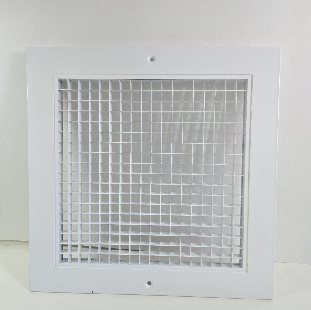 10" x 10" Cube Core Eggcrate Return Air Grille - Aluminum Rust Proof - HVAC Ven